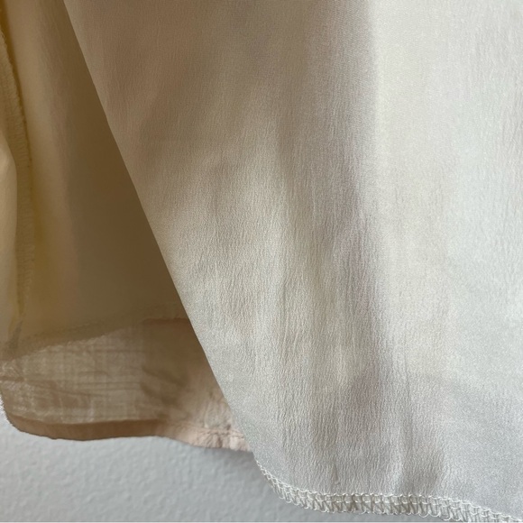 Cream V-Neck Women's Babydoll Dress size XS - Picture 9 of 15